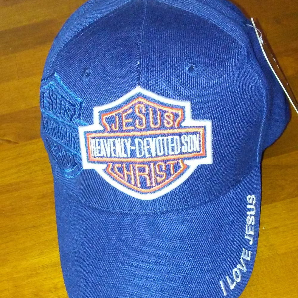 Harley Emblem Jesus Ballcap NWT